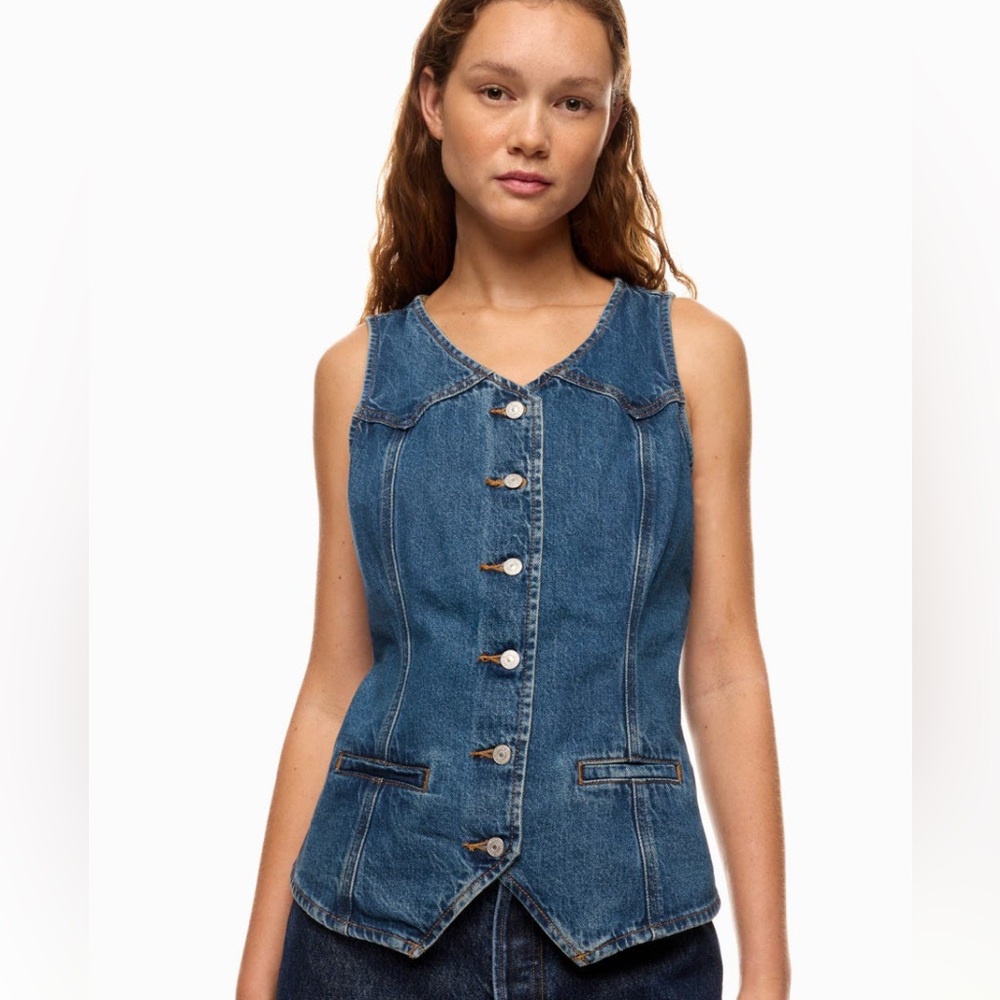 Levi's Longline Denim Vest